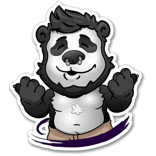 panda, panda, jovem, panda rock, máfia panda