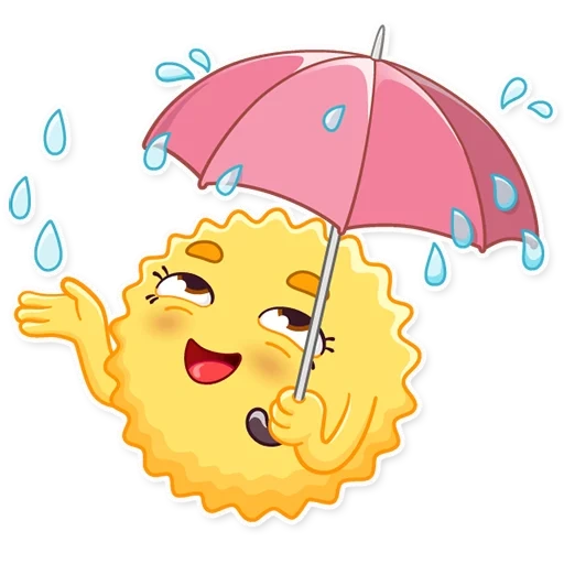 погодные, бонифация, тучка солнышко, солнце зонтиком, солнышко зонтиком