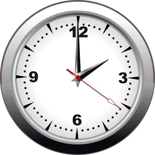 regardez, vector de montre, regardez avec un fond blanc, le cadran de l'horloge, illustration d'horloge