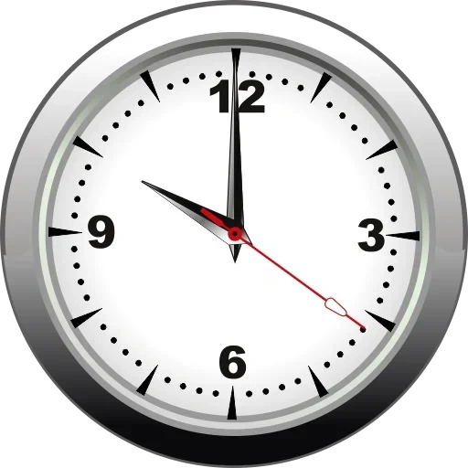 watch, clock face, wall clock, watch with a white background, the watch is a transparent background