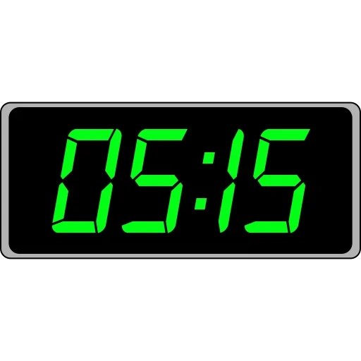 reloj digital, reloj electrónico, despertador digital, reloj de pared digital, reloj electrónico montado en la pared