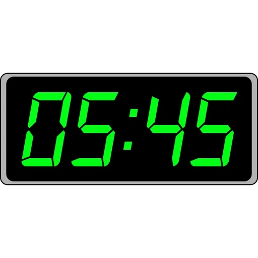 digital clock, a table clock, electronic watch, digital wall clock, electronic desktop watches