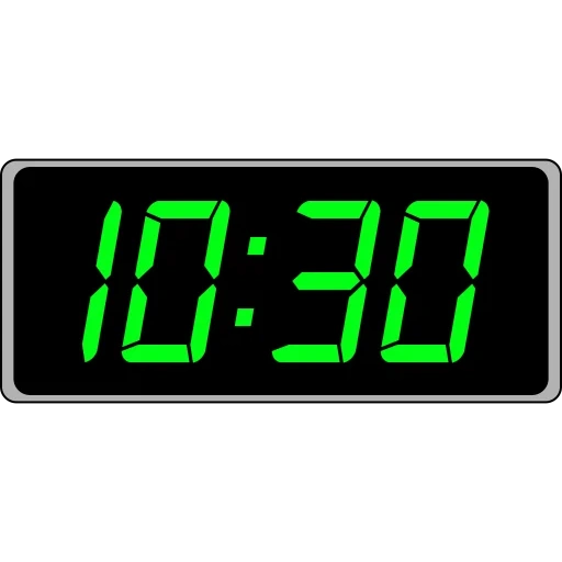 reloj digital, reloj electrónico, reloj led, reloj electrónico montado en la pared, reloj digital ade ck2000 blanco