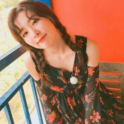 tangkapan layar, kanselji, beludru merah, gadis itu cantik, seulgi beludru merah