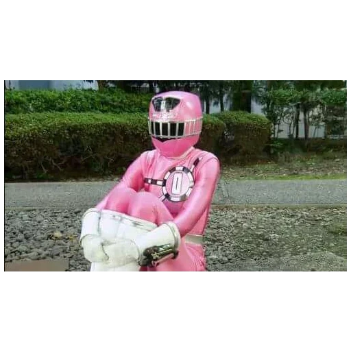 gadis, ranger, ranger merah muda, ranger yang kuat, power rangers spd pink ranger