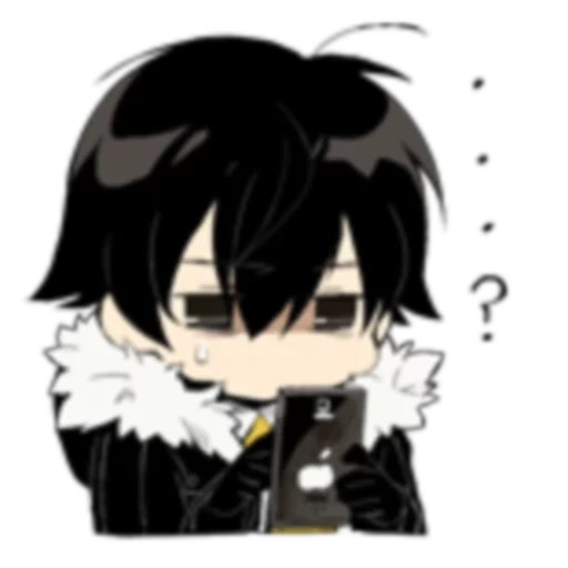 imagen, arte de dazai, personajes de anime, manga de dazai chibi, perros errantes de acutagawa chibi