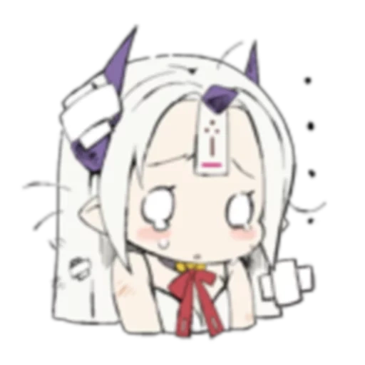 idee anime, disegni anime, personaggi anime, emilia re zero chibi, disegni carini anime