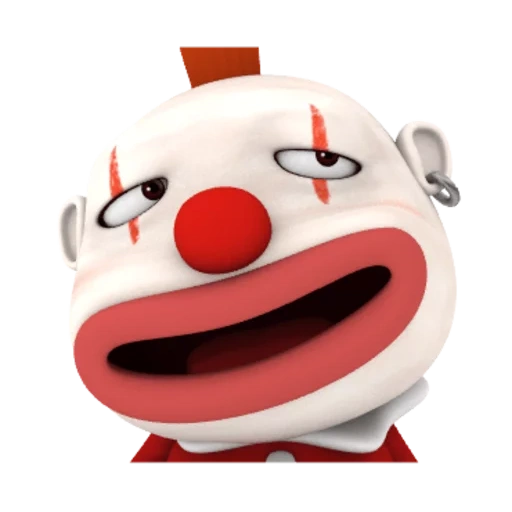 anger, anger, clown, toys, clown mask