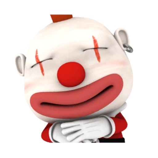 payaso, sonrisa payaso, máscara de payaso, látex de máscara de payaso