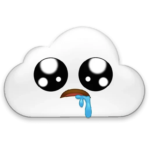 kawaii, a sad cloud, cute kawaii drawings, dear sad emoji, cute drawings sketches are light