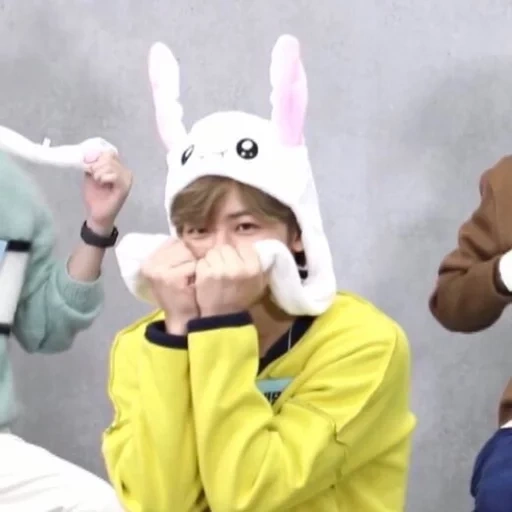 asian, twitter, on twitter, nct kigurumi, bts caps with ears