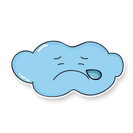 cloud, cloud, lovely cloud, sad clouds