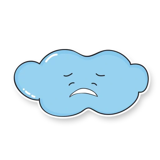 nube, cuvola carina, cloud clipart, nuvole blu