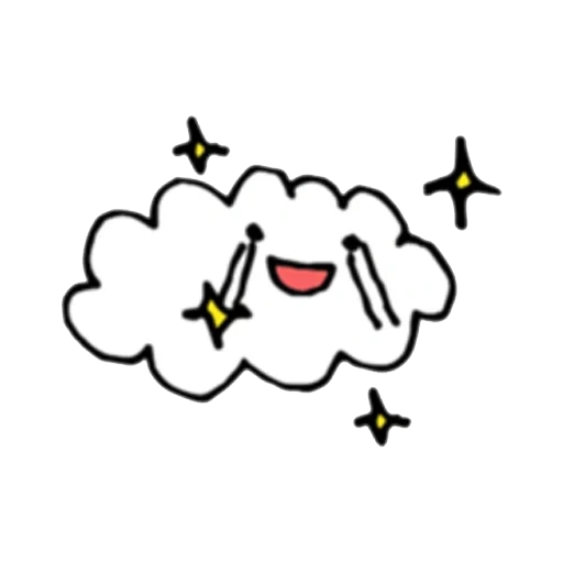 cute cloud, cute cloud, cloud of sketches, cloud of eyes, cartoon cloud happiness