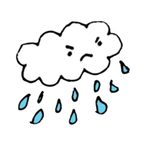 cloud, diagram, peta hujan, pola awan, kartun cloud white rain