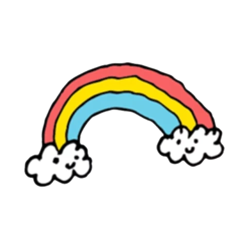 arco iris, arco íris svg, o arco íris é um modelo, pixel rainbow