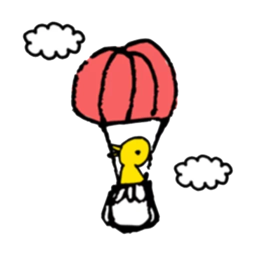 idée, image, illustration, bombes de parachutes dessin, brain out game light up 4 light bulb