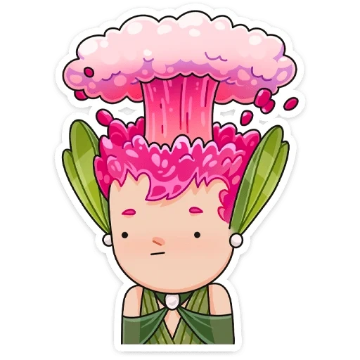 clipart, dessin de fée, les dessins sont mignons, fleur de fleur, fleur de fleur