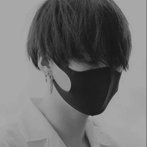 bts mask, min yoongi, jungkook bts, юнги маске арт, карл густав юнг