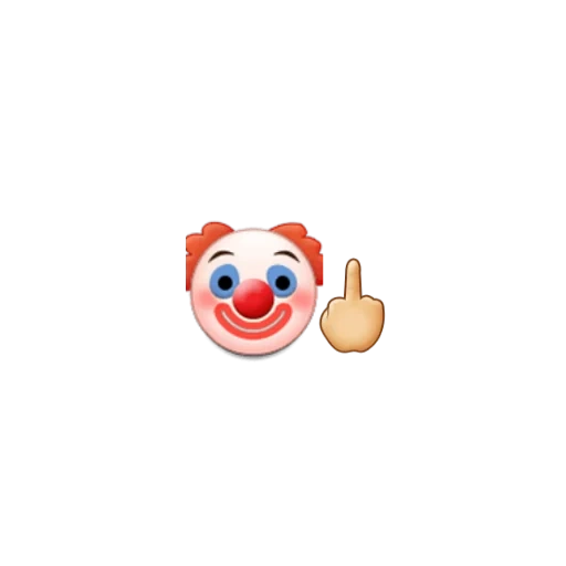 emoji clown, sorrido di clown, emoji clown, emoji clown, clown smimik