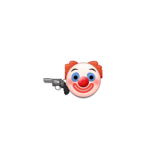 sourire de clown, emoji de clown, clown emoji, clown smilik, clown smilik de l'urss
