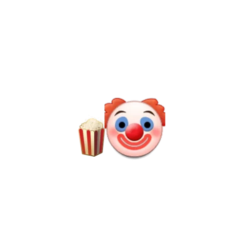 clown emoji, клоун emoji, клоун эмоджи, эмодзи клоун, клоун смайлик