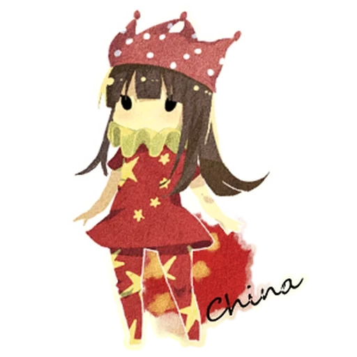 chibi, anime lucu, anime chibiki, karakter anime, anime paul red cliff