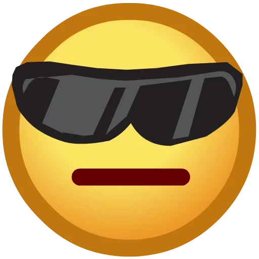expression glasses, cool emoji, smiley face emoji