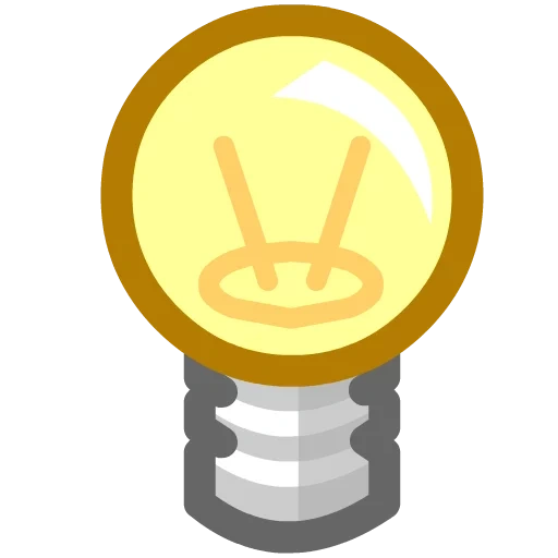 lampe d'icône, icône de lampe, ampoule d'icône, icône de l'ampoule, lampes à incandescence