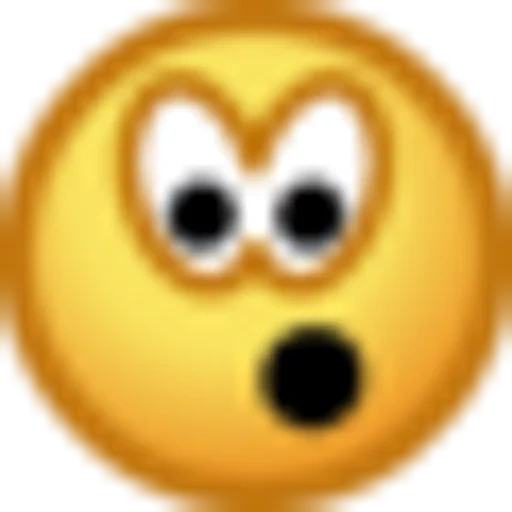 smiling face, smiling face surprised, smiling face is cheerful, emoji, a surprised smile