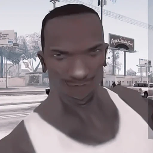 minaccia, ragazzo, facce di gta, karl johnson, grand theft auto san andreas