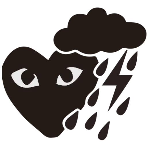 emoticon di emoticon, nero, bianco e nero, comme des garçons