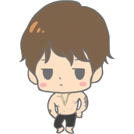 bild, chibi bts, schöner anime, jungkook chibi, anime charaktere