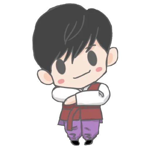 chibi, asian, art chibi, chibi gikwang, anime arta chibi