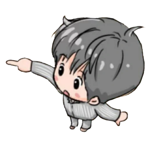 figure, got7 chibi j, anime mignon, personnages d'anime, anime mignon patterns