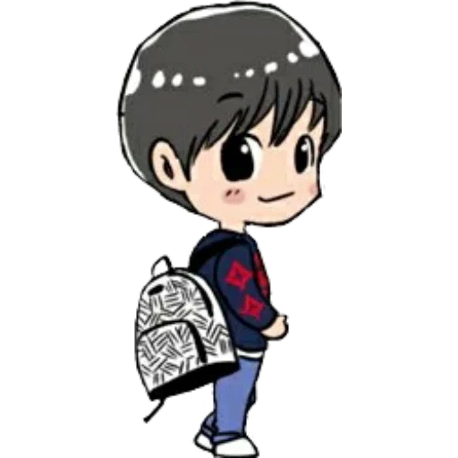 chibi, asian, chibi bts, bts chibi, drawings chibi