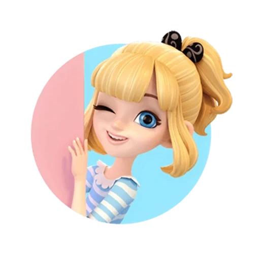 personagem, caracteres 3d, garota de personagem, personagens 3d da garota, little de garota de personagem 3d