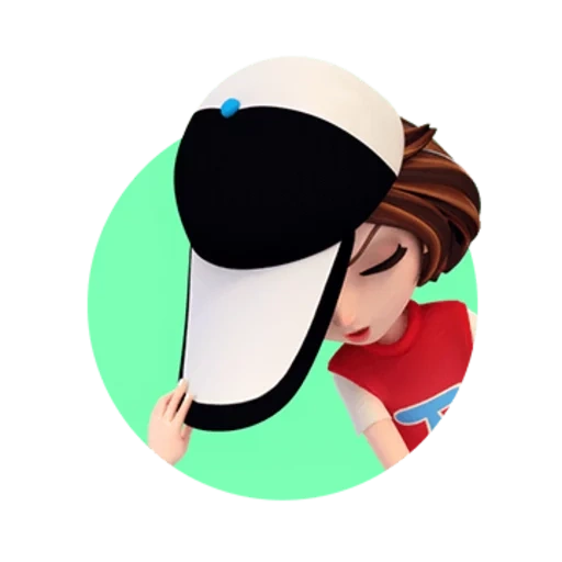 female, people, girl, cap, watching pioneer d va hat