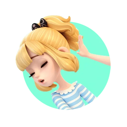 people, zero rosaline, rosaline stern, character design, little girl 3d character