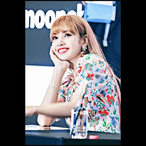 asiático, rosa negro, blackpink fox, lisa blackpink, blackpink lalisa