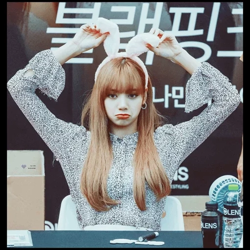 menina, pó preto, blackpink lisa, blackpink lalisa, blackpink olens lisa