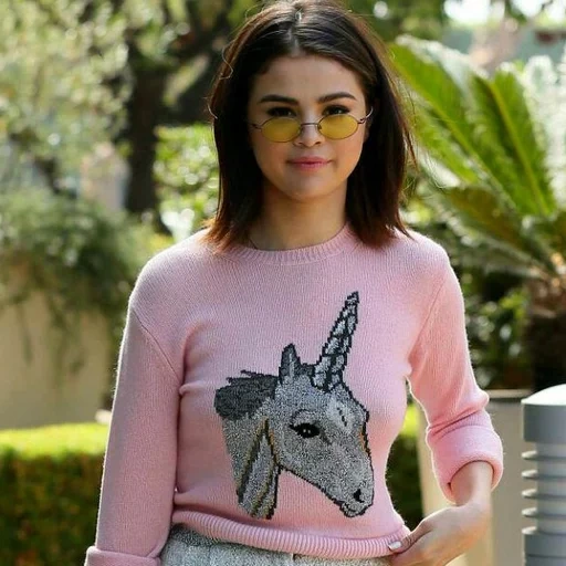 unicorn, pull, sweatshirt, gómez selena, selena gomez 2017