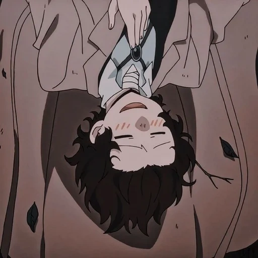 tai zhizhi, dazizhi, cão errante, animação de taishizhi osamu, estética de anime dazai osamu