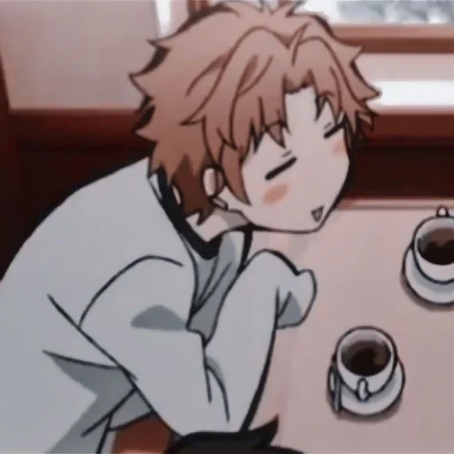 anime, anime yang lucu, anime keren, karakter anime, anime junichiro tanizaki