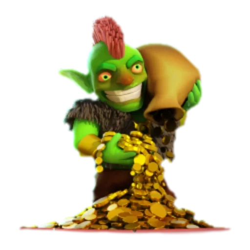 clash clans, goblin klash von, goblin muschelclans, goblin clash clans