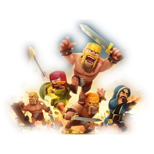 clash clans, krens pole, clash clans games, crass the bigfoot, clash clans cartoon