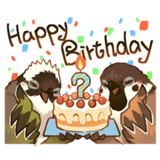 день рождения, с днем рождения арт, happy birthday avatar, на день рождения открытки