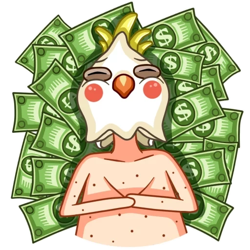 channel, money, cockatoo