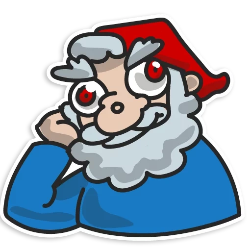 zwerg, weihnachtsmann, zwerghookrad, gnome von houkerades