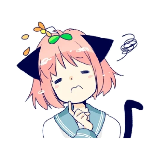 days, animation, padoru amber, houpu chunxiang, necoco a cat-eared girl